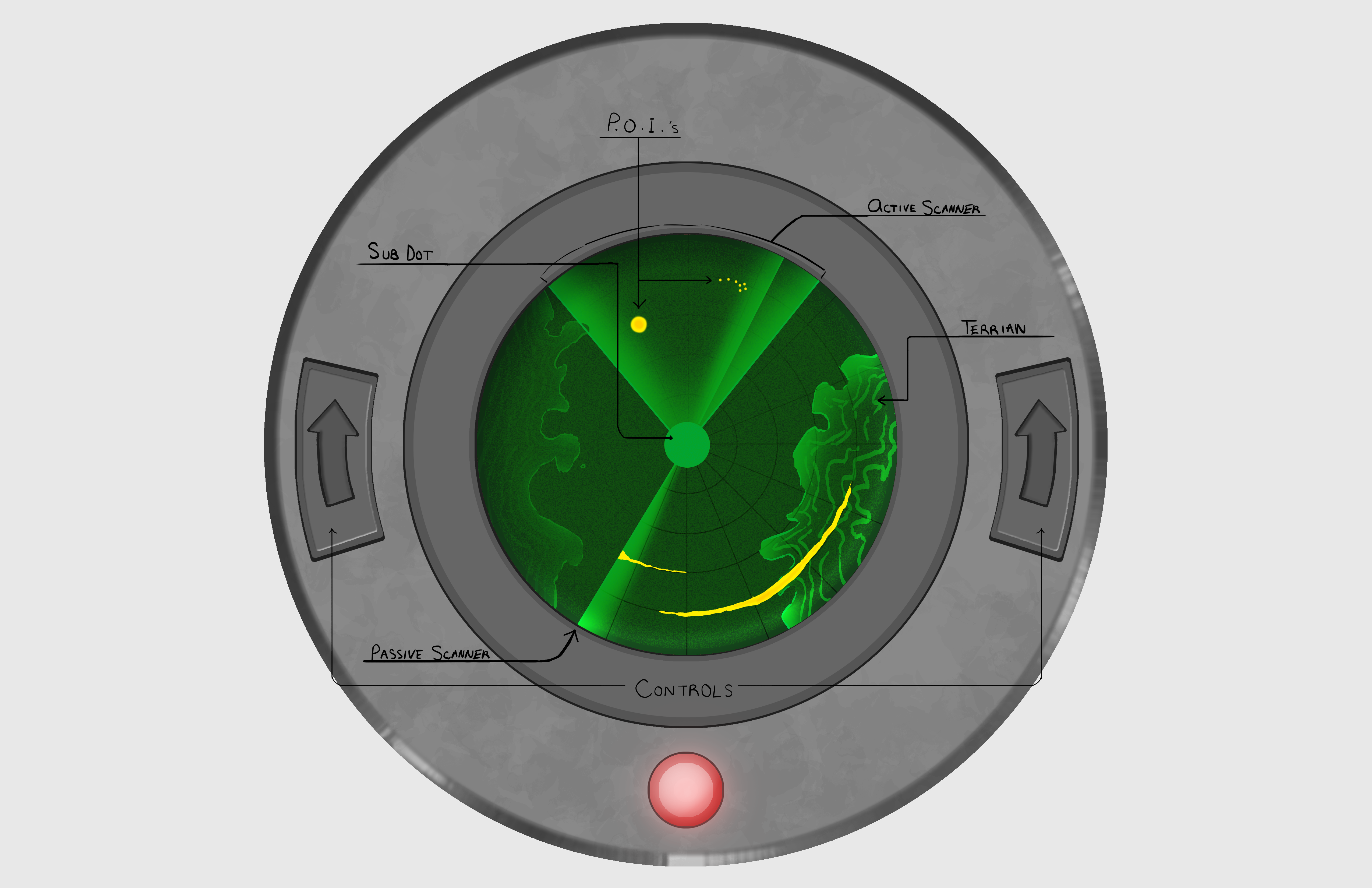 Sonar Early Concept Art